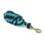 Shires Two Tone Lead Rope - Black/Teal